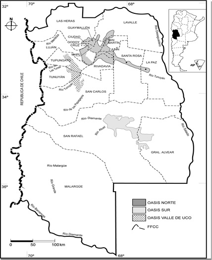 Mapa Nº 1:  Establecimientos asistenciales provinciales