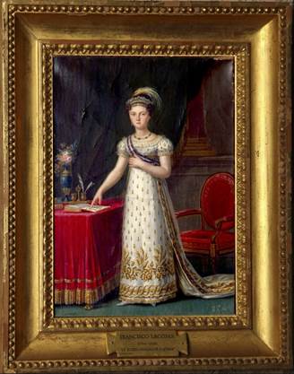 Francisco Lacoma Sans, María Josefa Amalia de Sajonia, c. 1819-1829. Palacio Real de Madrid, Patrimonio Nacional, Madrid, España.