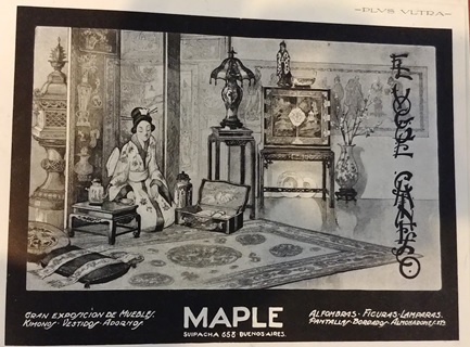 Fig. 1. Maple. Plus Ultra, diciembre 1921.